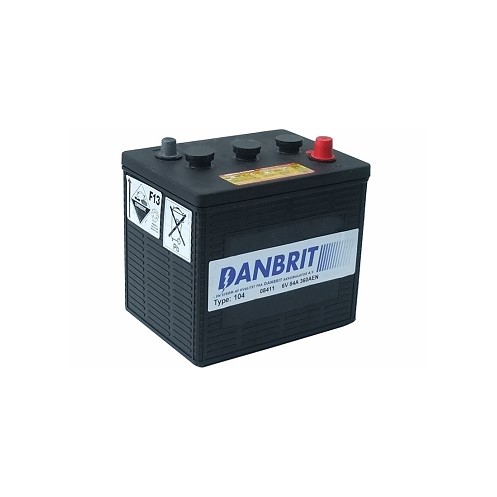 Danbrit Startbatteri 6V 84AH
