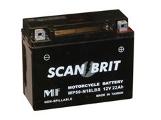 Danbrit MC-batteri AGM 22Ah